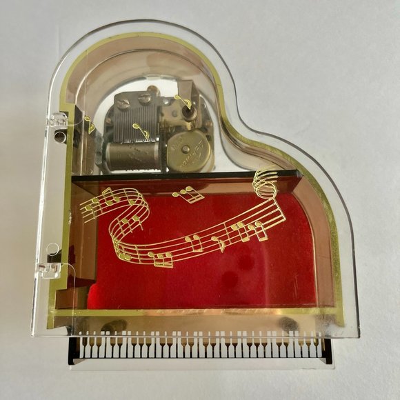 Other Vintage Musical Baby Grand Piano Jewelry Box The Entertainer Poshmark